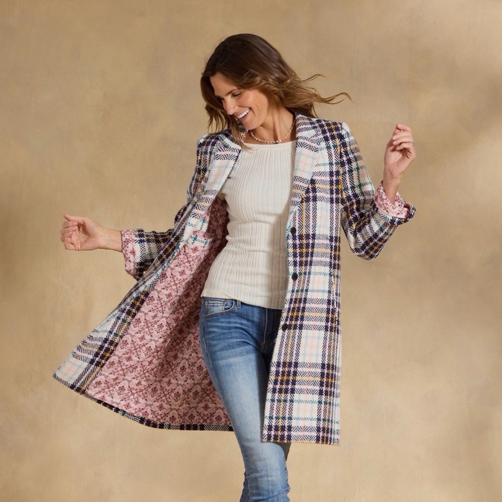 NWT Beautiful Sundance Coat New - Wool Fully Lined Rare Size Small